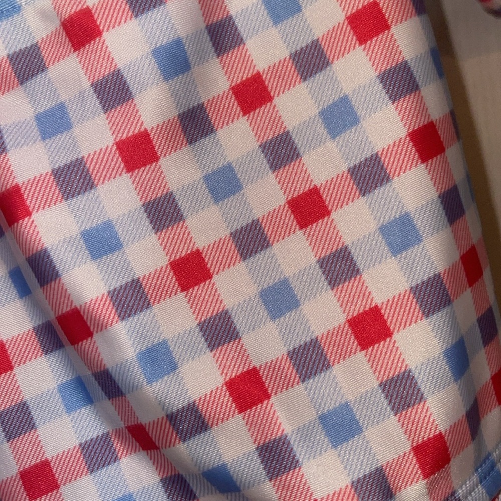 Plaid Ruffle Bikini Set - Picture 7 of 7